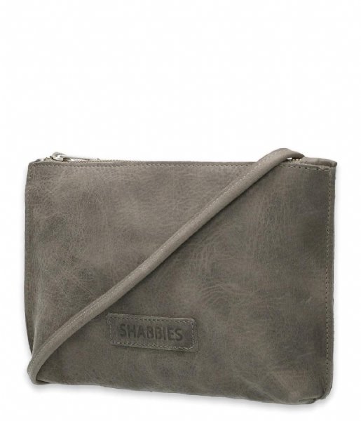 Shabbies Crossbody bag Crossbody Waxed Leather Grey (9000)